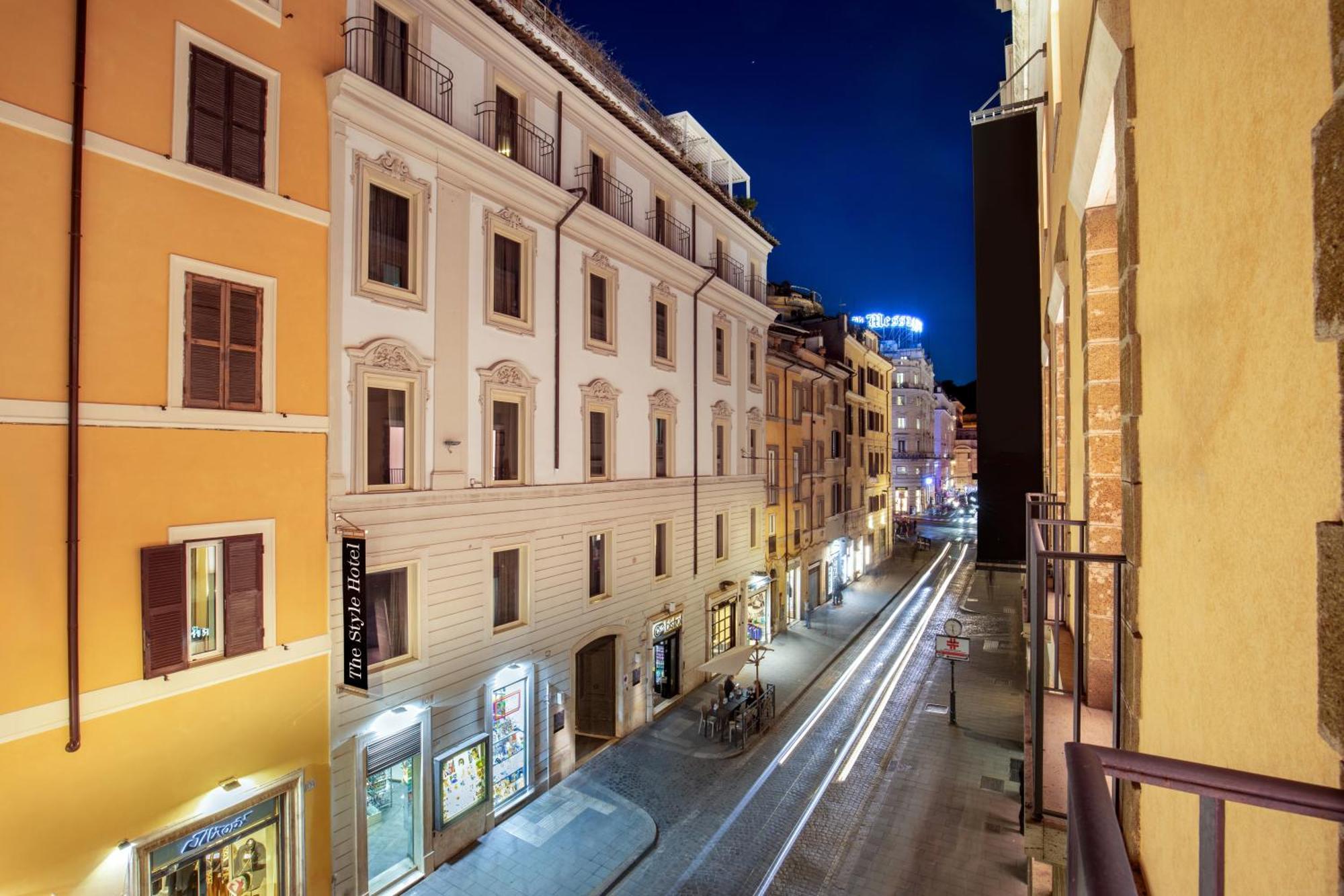The Style Hotel Roma Exterior foto